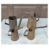 Vintage Oil Cans