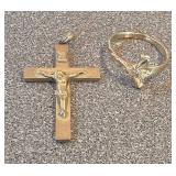 10k Gold Religious Jewelry