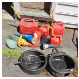 Fuel and Oil Containers
