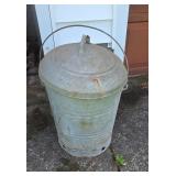 Metal Trash Can