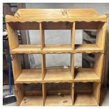 Large Wood Display/Storage Rack