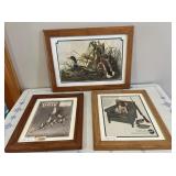 Framed Vintage Advertising Wall Decor (Fishhook Fr