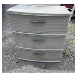 3-Door Storage Unit