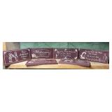 6- Novelty Wine Signs