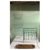 Metal Magazine Rack -Hanging Bin & More