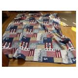Nautical Quilt  7'x 9'