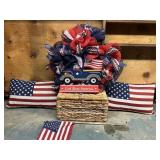 July 4th Wreath & Dï¿½cor