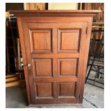 Vintage Oak Wood Storage Unit