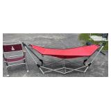 Outdoor Chair & Folding Hammock