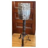 Candle Stand-Wooden Flower Pot