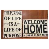2- Decorative Signs #1