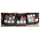 Milk Crates W/ Water Bottles