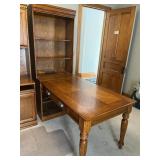 Wood Bookcase/Desk (Reversible) 3 Piece