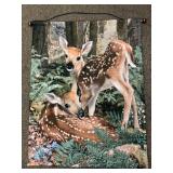 Tapestry - Wall Hanging: Two Fawns