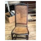 Vintage Cane Seat Rocker