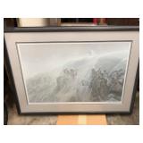 Robert Bateman: Artic Cliff/White Wolves