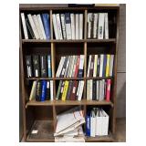 Storage Shelf Includes Notebooks (Empty)