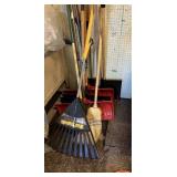 Shovels - Broom- Rake