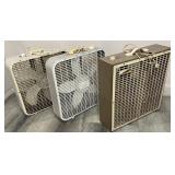 3- Box Fans
