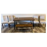 Dining Table W/Chairs &  Bench