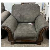 Wood Trim Accent Chair