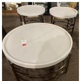 2- Round End Tables & Coffee Table