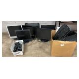 Keyboards-Screens- Mice -Used