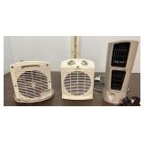 Fan & Two Heaters