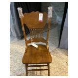 Single Wood Decorative Chair
