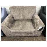 Benchcraft "Chocolate" Wide Accent Chair