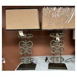 Decorative Table Lamps (Showing signs of Wear)