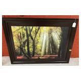 Framed Art Work Trees