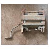 Vintage Wooden Wringer