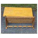 Wooden Shelf and Table Section