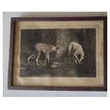 Antique Geo Barrie Lithograph