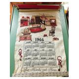 1966 Fabric Calendar