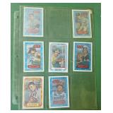 Vintage MLB 3-D Superstars Trading Cards