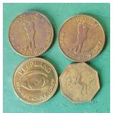 Vintage Peep Show Tokens