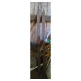 Vintage Wooden Skis