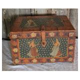 Vintage Indian Wooden Crate