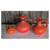 Vintage Orange Servingware