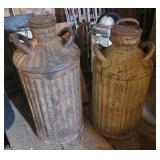 Vintage Ellis & Co. Oil Cans