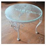 Vintage White Metal Stand