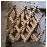 Wooden Folding Storage Rack