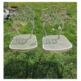 White Metal Chairs
