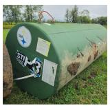 1,000 Gal Steel Fuel Tank