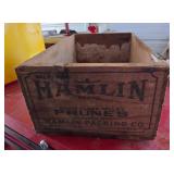 Vintage Wooden Box and Gate Section