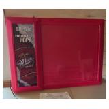 Miller Illuminated Chalk Board