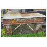 Metal Table & Beams