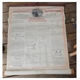 1905 Red Cross Emergency Instruction Chart